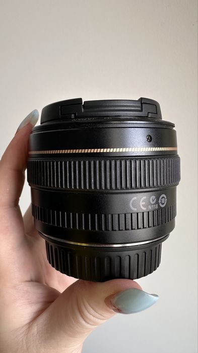 Обʼєктив Canon 50 mm 1.4 USM | комплект | ідеал | виробник Японія