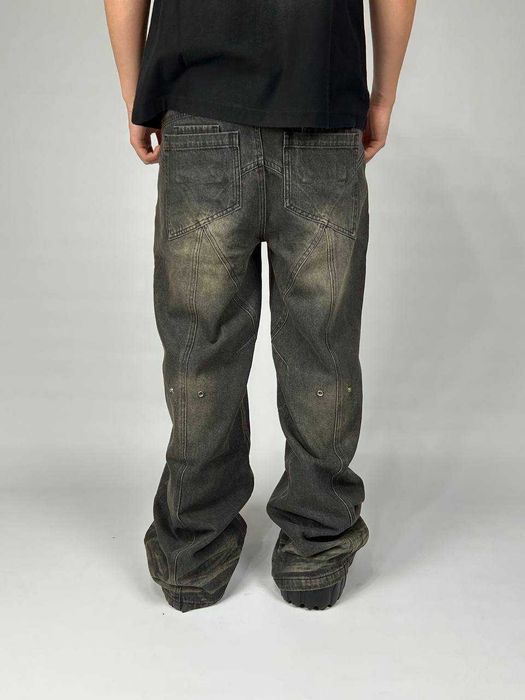 NO FAITH STUDIOS NFS baggy faded archive opium джинсы джинси черные