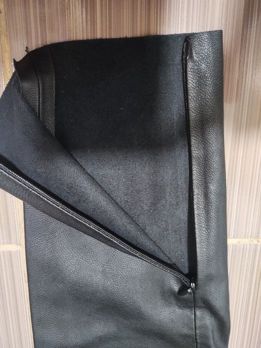 Шкіряні штани, лосини ZARA