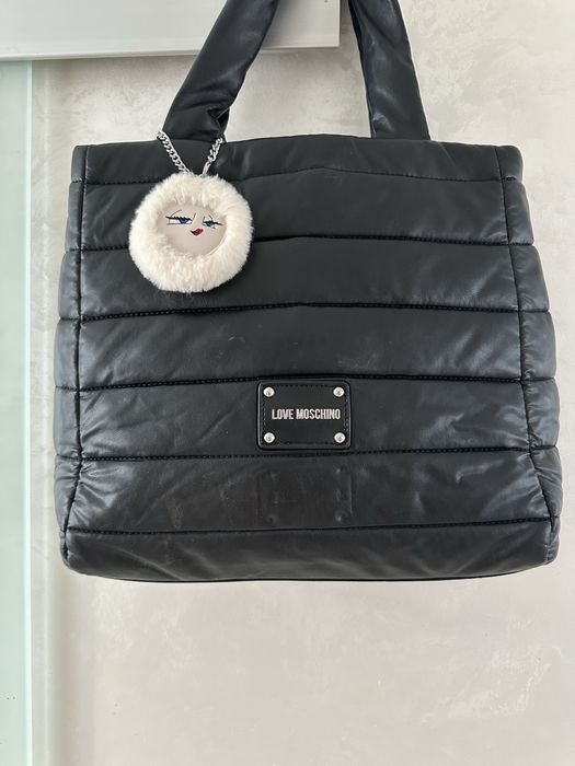 Сумка кожаная Moschino оригинал