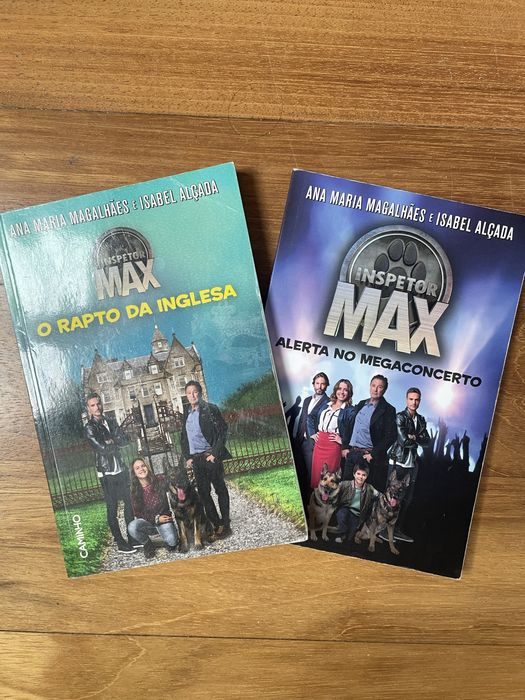 Livros da Coleção Inspetor Max