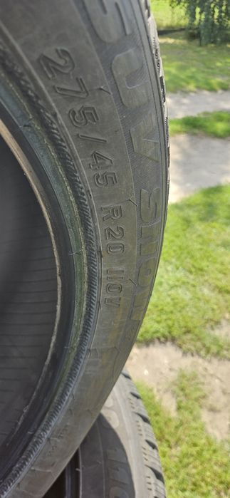 Sprzedam  opony 275x45 r20