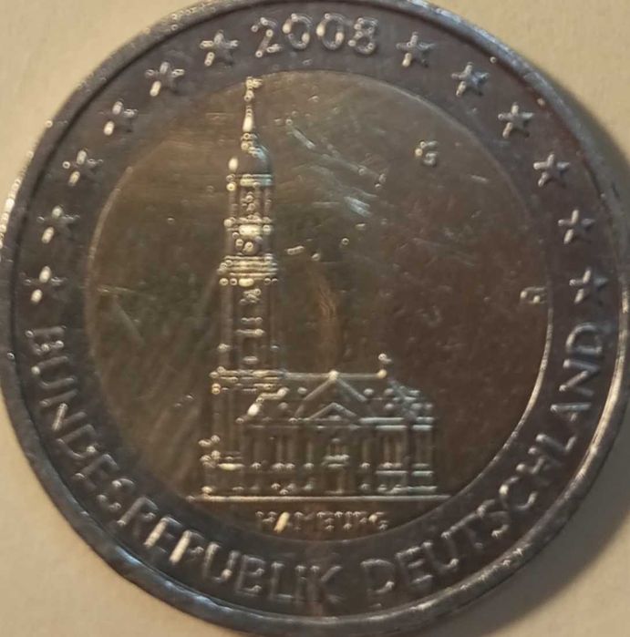 9 Moedas de Euro comemorativas Alemanha