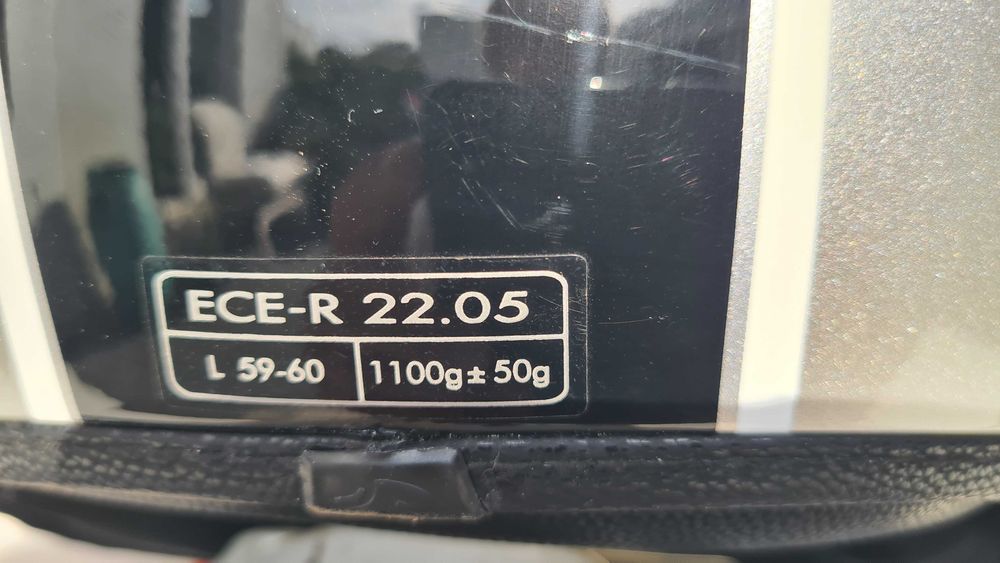 Capacete aberto Novo, tamanho L