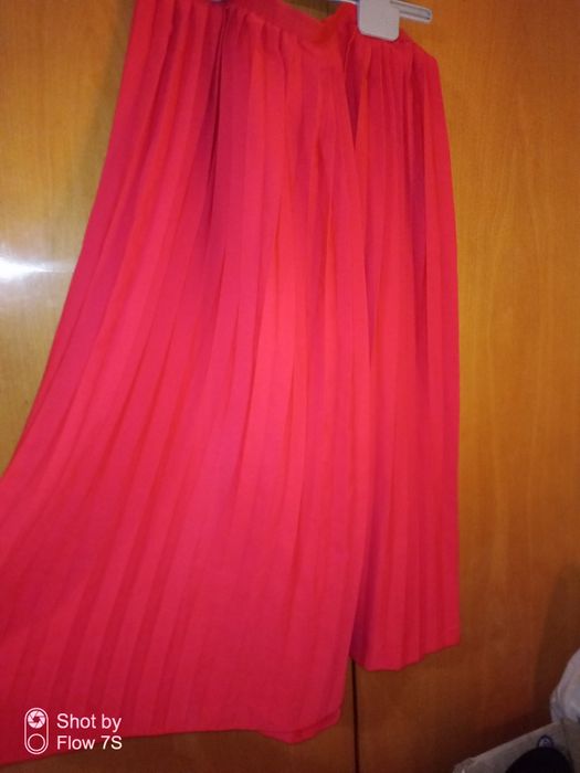 Czerwona spódnica Damska esmara rozmiar 42-44