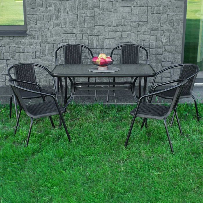 Комплект мебели садовой стол + стулья для террасы, кафе, балкона