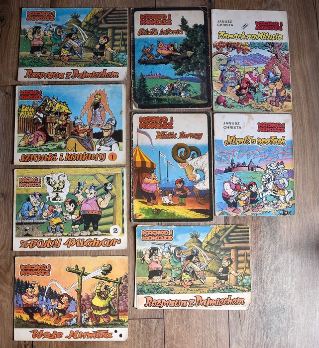 Zestaw komiksów Kajko i Kokosz