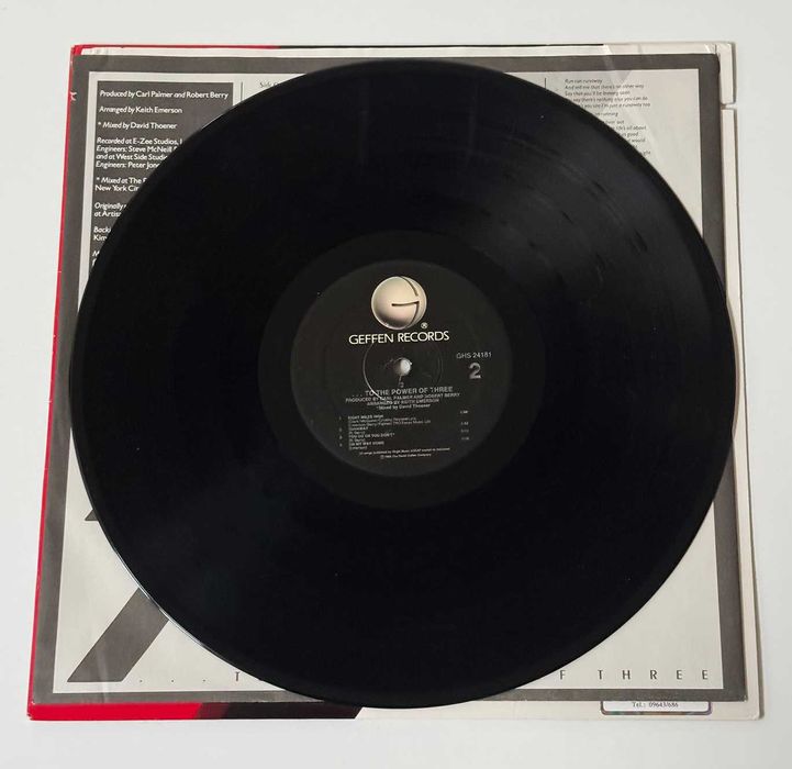 LP 3 To The Power Of Three. VG+/NM