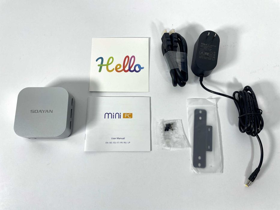 SOAYAN MN-N5 міні ПК - Intel N150, 12GB LPDDR5, 256GB SSD, Windows 11