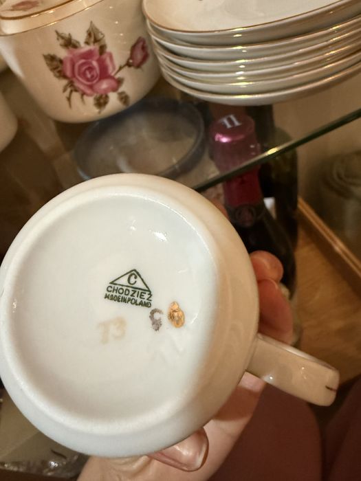 Porcelana Chodzież zestaw do kawy i herbaty