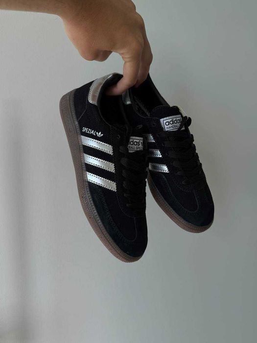 Кросівки Adidas Spezial Black/Grey premium