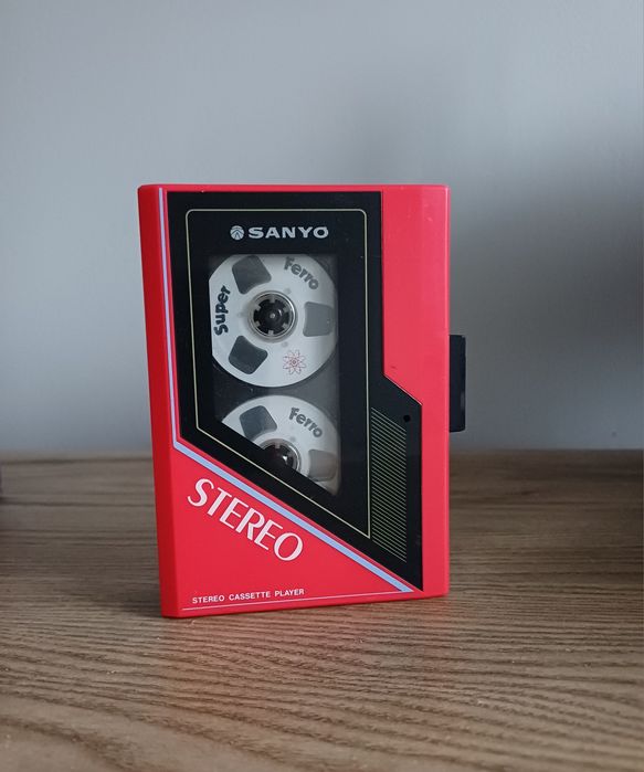 WALKMAN SANYO MGP 11_Vintage 1986 /nowe paski.