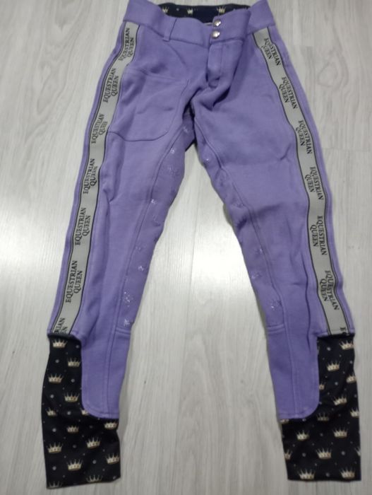 Bryczesy z lejem sylikonowym