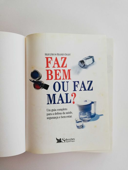 Livro "Faz Bem ou Faz Mal? Guia Completo"