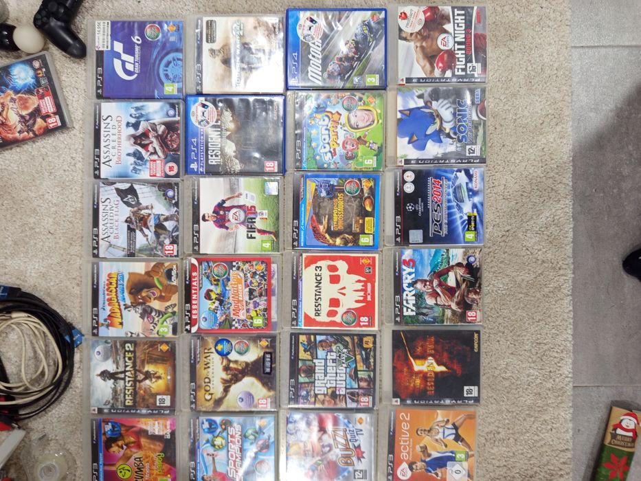 Jogos PS3, PS4 e psp