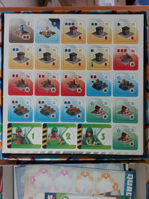 Quadropolis (Board Game, Jogo de Tabuleiro)