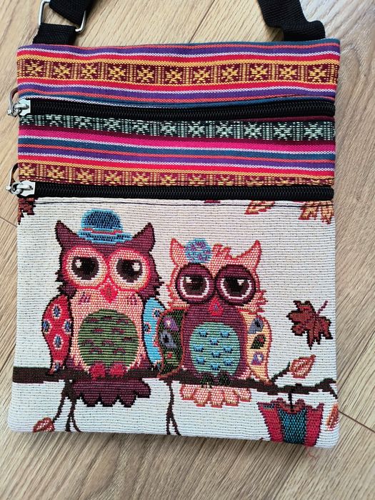 Torebka z motywem sowy