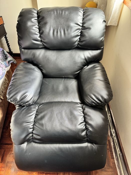 Poltrona Cadeirão Repouso Elétrico com Elevação Massagem Aquecimento