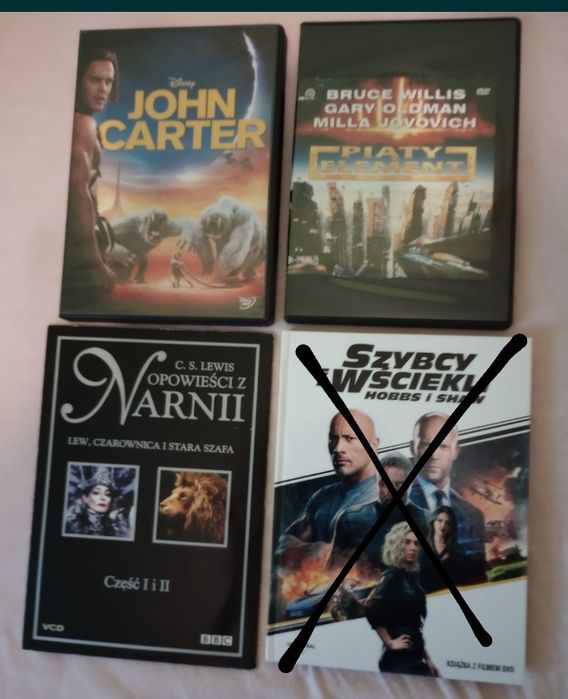 FANTASTYKA- 3 DVD - jak nowe Okazja!