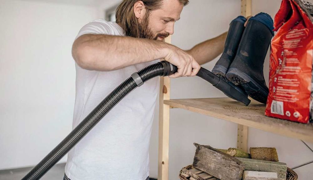 Nowoczesny Mocny Odkurzacz Przemysłowy Karcher WD3 - WYPRZEDAŻ