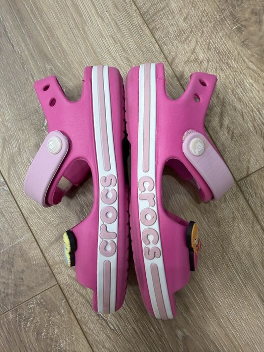 Сандалі, босоніжки Crocs c12 в чудовому стані (ельза, анна)
