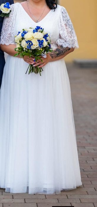 Mam do sprzedania suknię ślubną używana  założona tylko raz