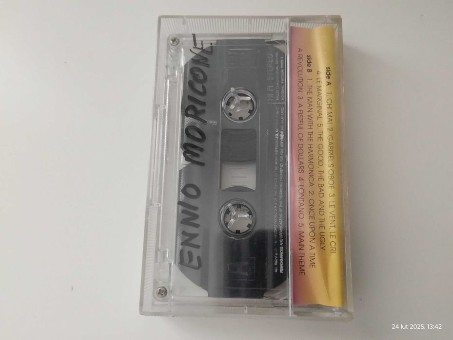 Kaseta magnetofonowa Ennio Morricone