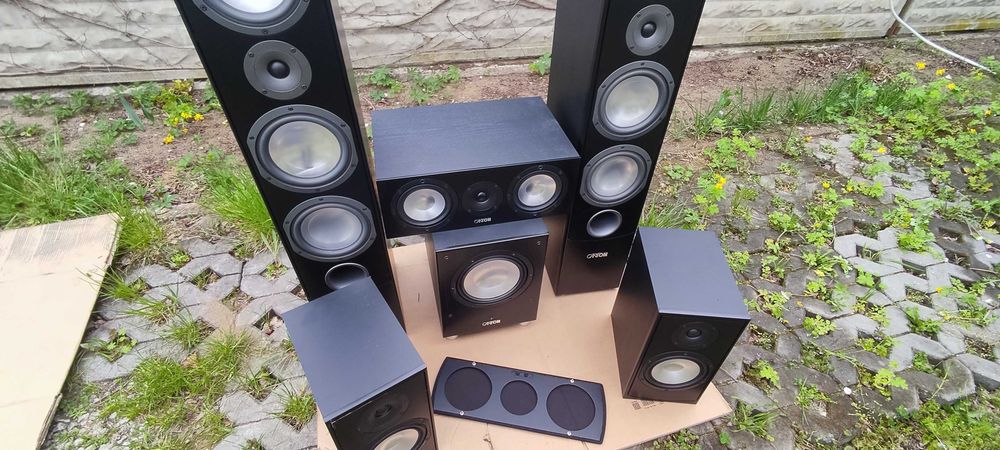 Zestaw głosników, kolumny, Canton GLE 430.2, Canton Gle 490 CANTON GLE 456 subwoofer Canton SUB CSP 200 zestaw 5.1