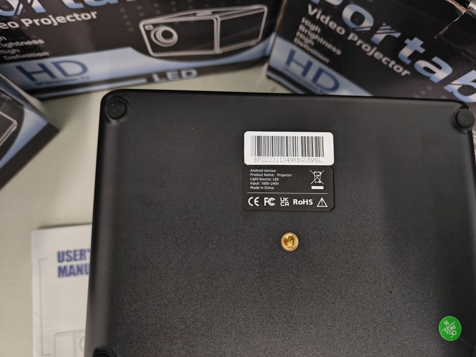 Projetor led 7000 lumens + Android  + keystone 4D + Focus eletrônico