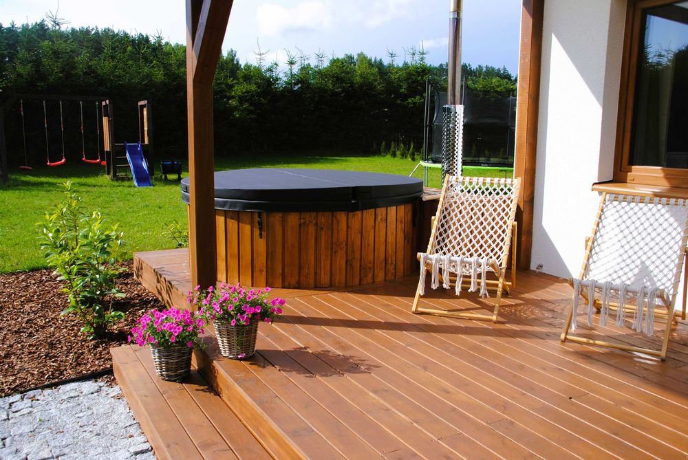 Domek na wynajem Kaszuby, 400 zł - ferie zimowe, balia, jacuzzi