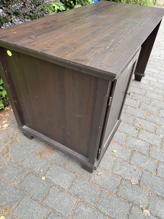 Biurko z litego drewna wymiary 140 x 85