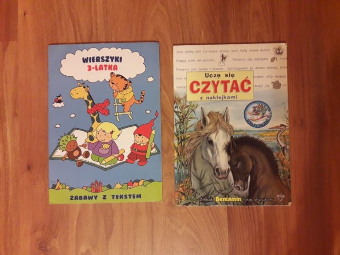 książeczka, wierszyki, czytanie