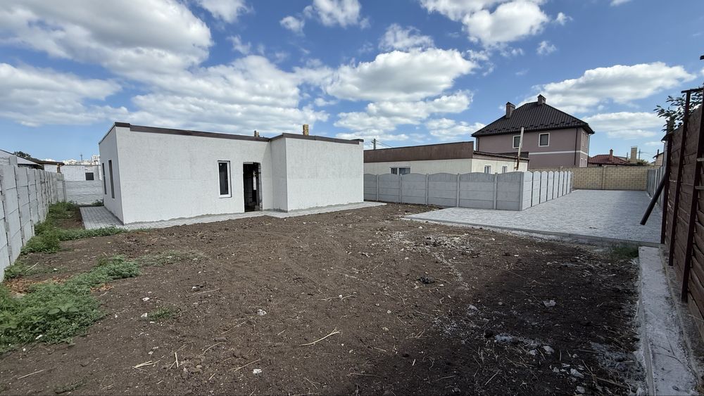 Одноэтажный дом |90 кв.м|4 сотки|Рассрочка 5 лет | Червоный Хутор