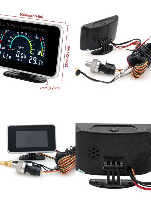 Датчик 3в1 давления масла температуры вольтметр Мерседес Спринтер Вито