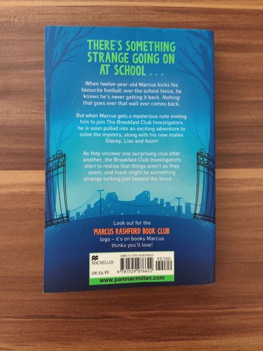 Livro The Breakfast Club Adventures de Marcus Rashford