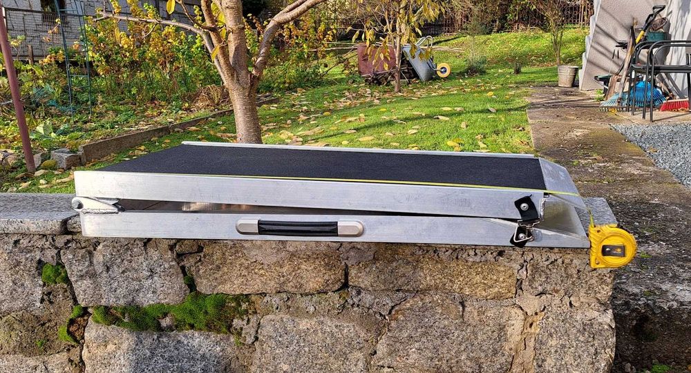 Trap, rampa dla dużego psa , aluminiowa, składana