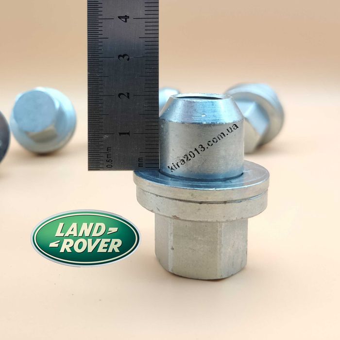 Колесные гайки Ренж Ровер М14х1,5 ключ 22мм цельные Range Rover Sport