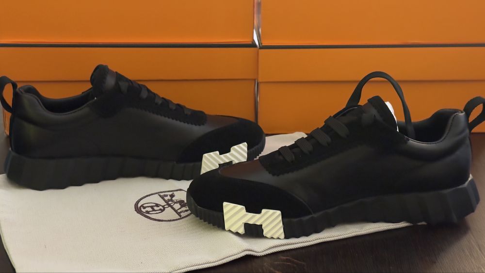 H.E.R.M.E.S Bouncing Sneakers 42 i 43, skóra, dostępne od ręki, Nowe