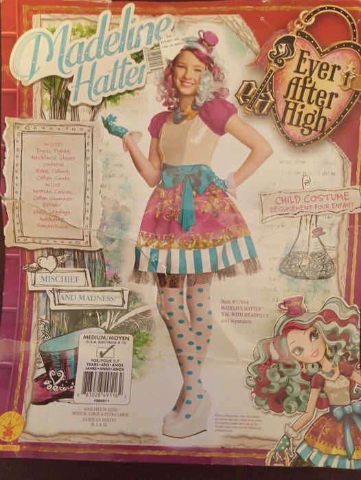 Carnival Costume - Madeline Hatter
