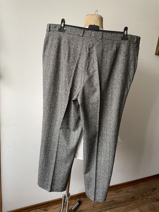 62% wełna , 10 % jedwab, damskie spodnie wełniane ciepłe