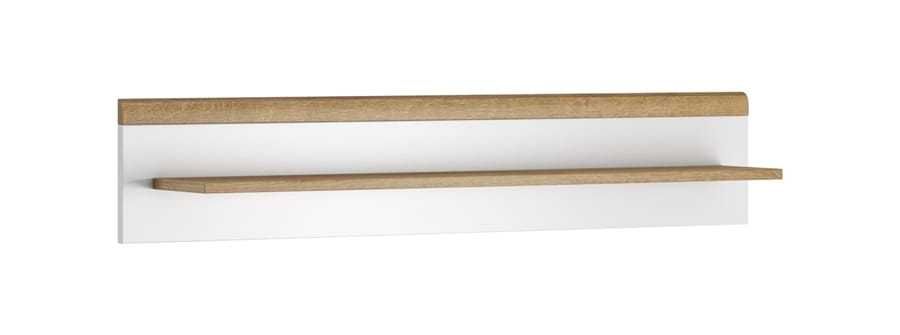 Meblościanka do salonu w stylu skandynawskim meble na wysokich nóżkach