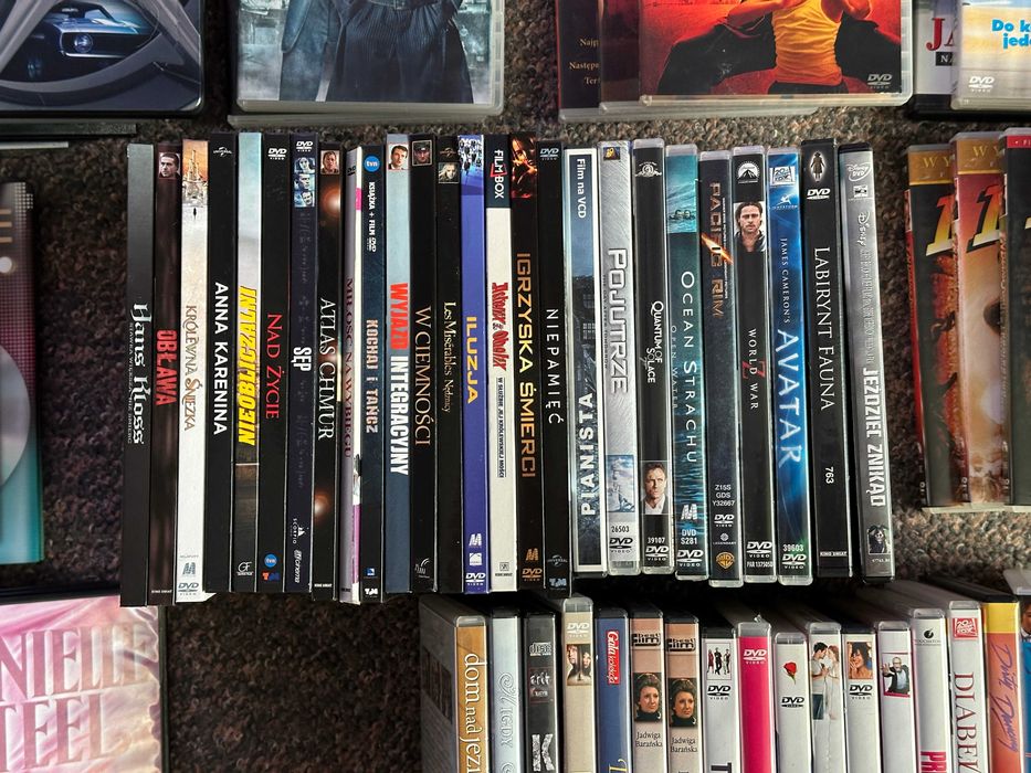 Kolekcja filmów - filmy, DVD, serie, trylogie, blue ray