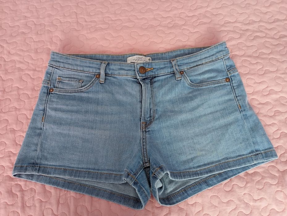 Calções de ganga H&M
