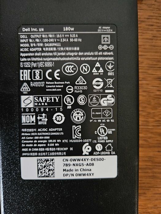 Stacja dokująca Dell PRO 2X+zasilacz