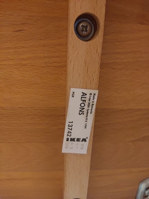 2 cadeiras de Madeira