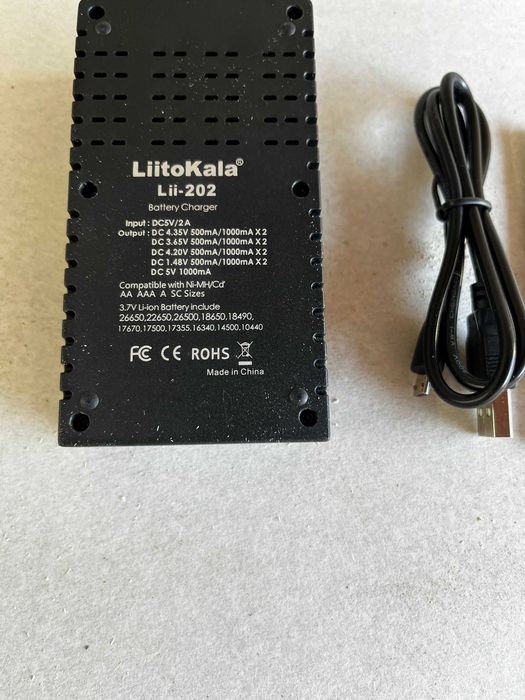 Carregador Universal LiitoKala Lii-202