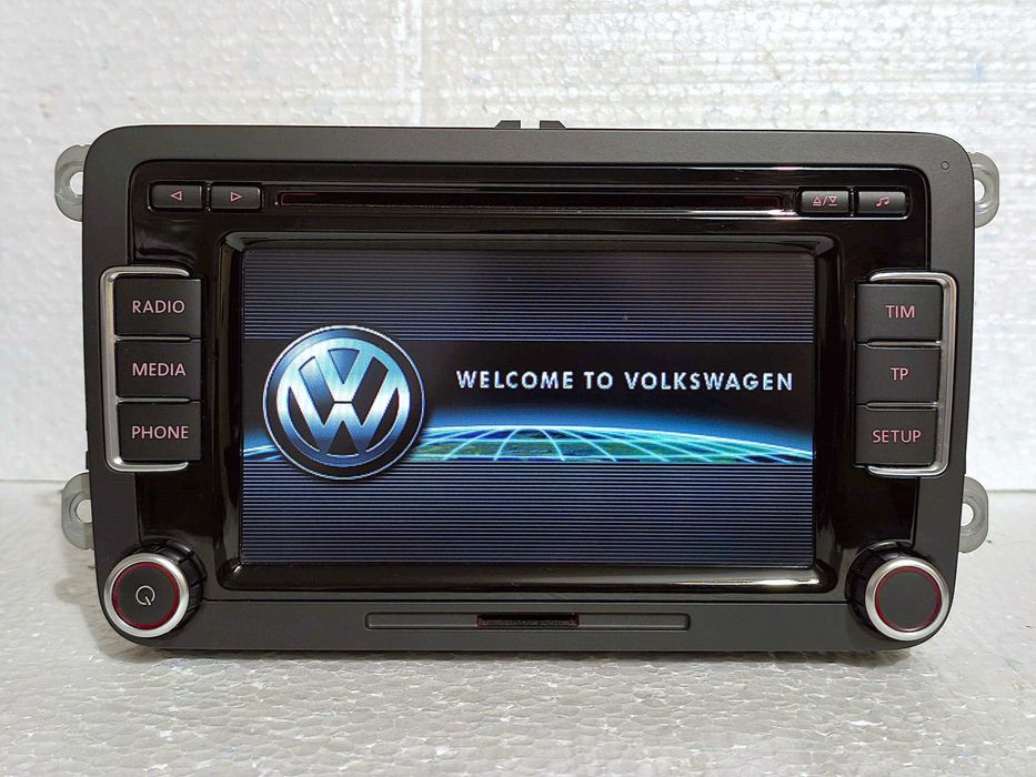 Radio VW RCD 510 + KOD Golf Passat Touran, Caddy Tiguan EOS