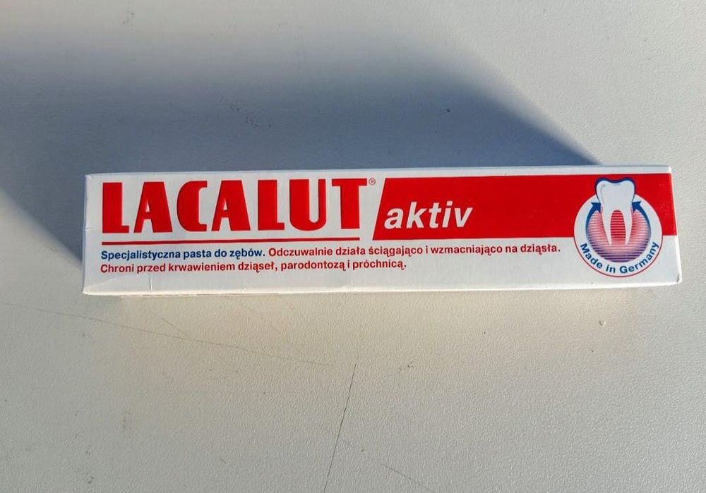 Lacalut Activ Pasta do zębów 75 ml. 10 szt.