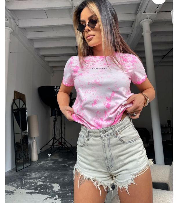 Tshirt damski Cool róż La Manuel
