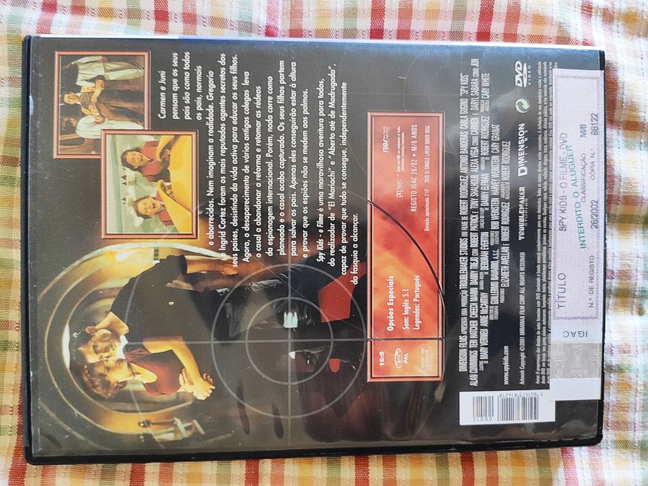 DVDs "Spy Kids - O filme"